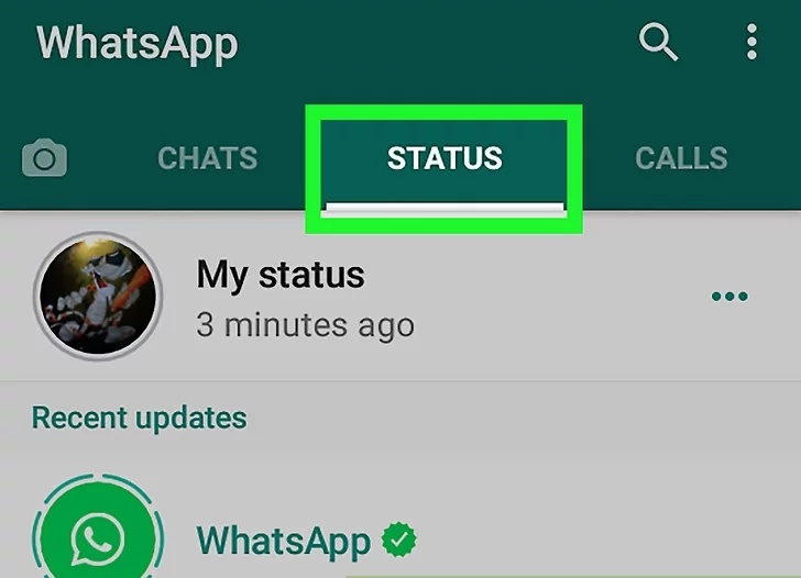 以知道谁在 WhatsApp Step 9 上查看过您的状态